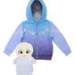 Cubcoats Transforming 2 in 1 X Disney Frozen(TM) Elsa 2-in-1 Stuffed Animal Hoodie Blue