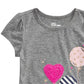 Epic Threads Little Girl's Balloons T-Shirt Gray Size 5