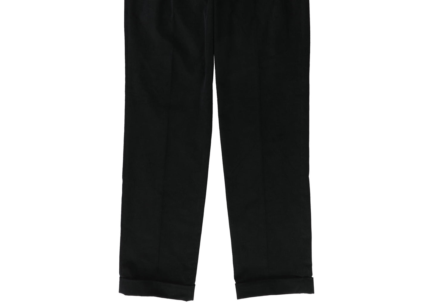 Ralph Lauren Men's Solid Casual Corduroy Pants Black Size 46x32