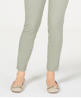 Charter Club Women's Bristol Skinny Ankle Jeans Green Size 4 Petite