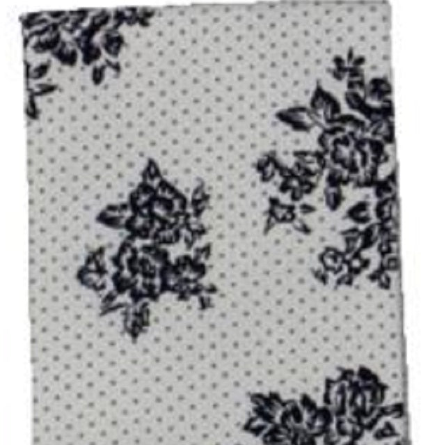 Four in Hand Men's Linden Floral Formal Pocket Square Gray Size Regular