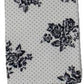 Four in Hand Men's Linden Floral Formal Pocket Square Gray Size Regular