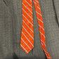 Nautica Men's Silk Blend Professional Neck Tie Orange One Size