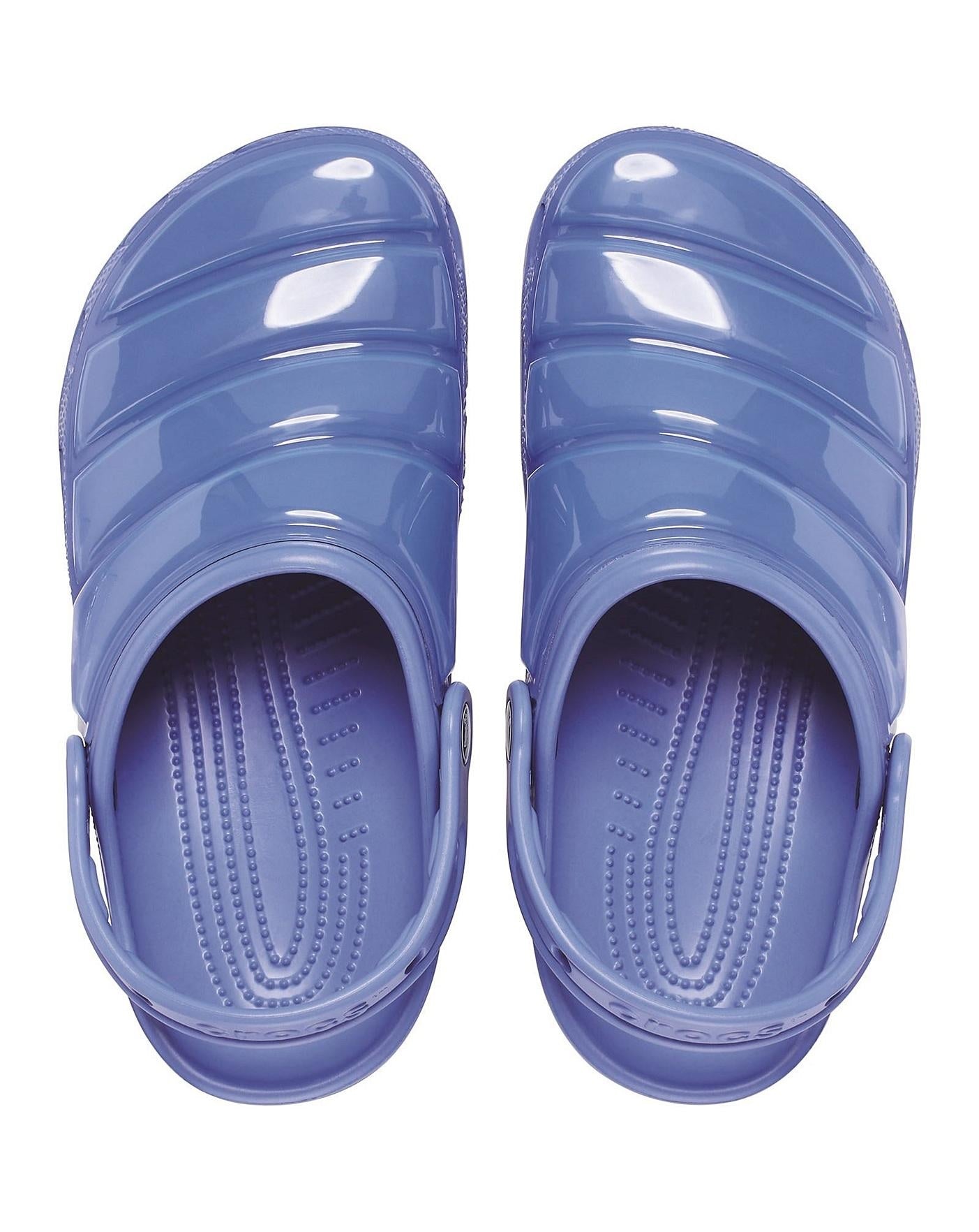 Crocs Men's Classic Neo Puff Clog' Sandals Purple Size 5/7