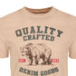 Levi's Men's Dacus Graphic T-Shirt -Brown Size X-Large