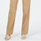 Charter Club Women's Tummy Control Trouser Brown Size 18