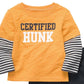 Carter's Toddler Boy's Certified Hunk Stripe Pants Set Yellow  Size 3T