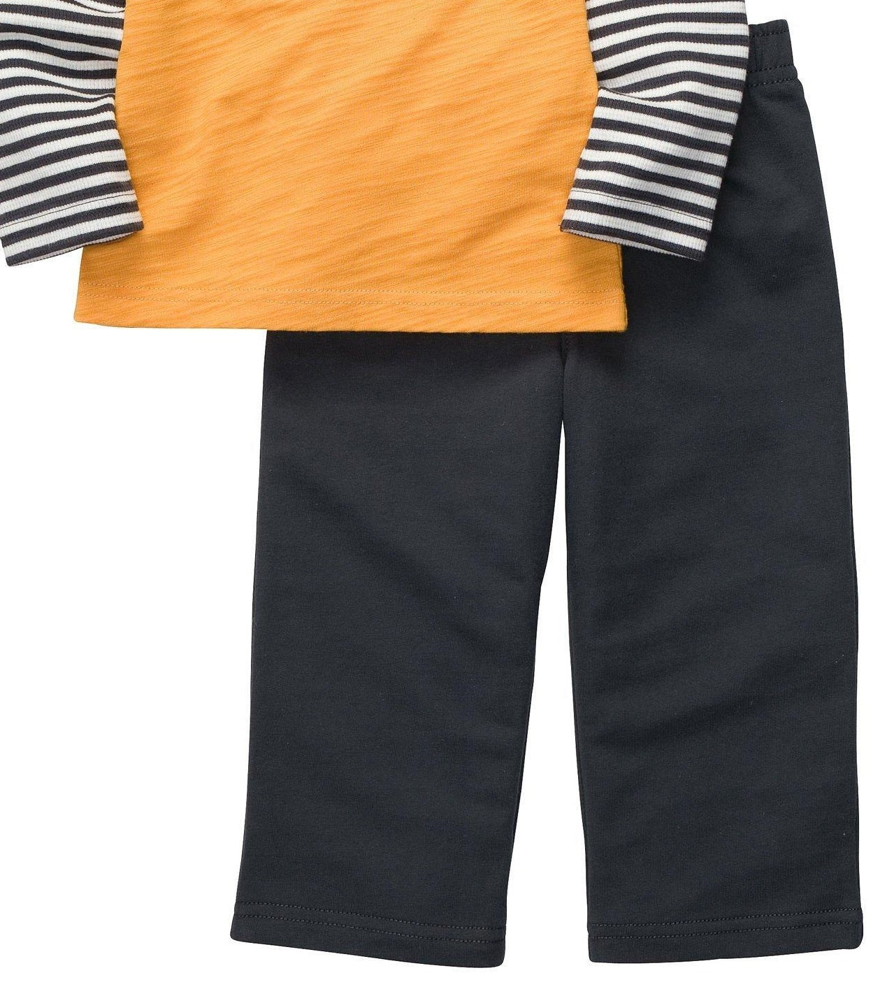 Carter's Toddler Boy's Certified Hunk Stripe Pants Set Yellow  Size 3T