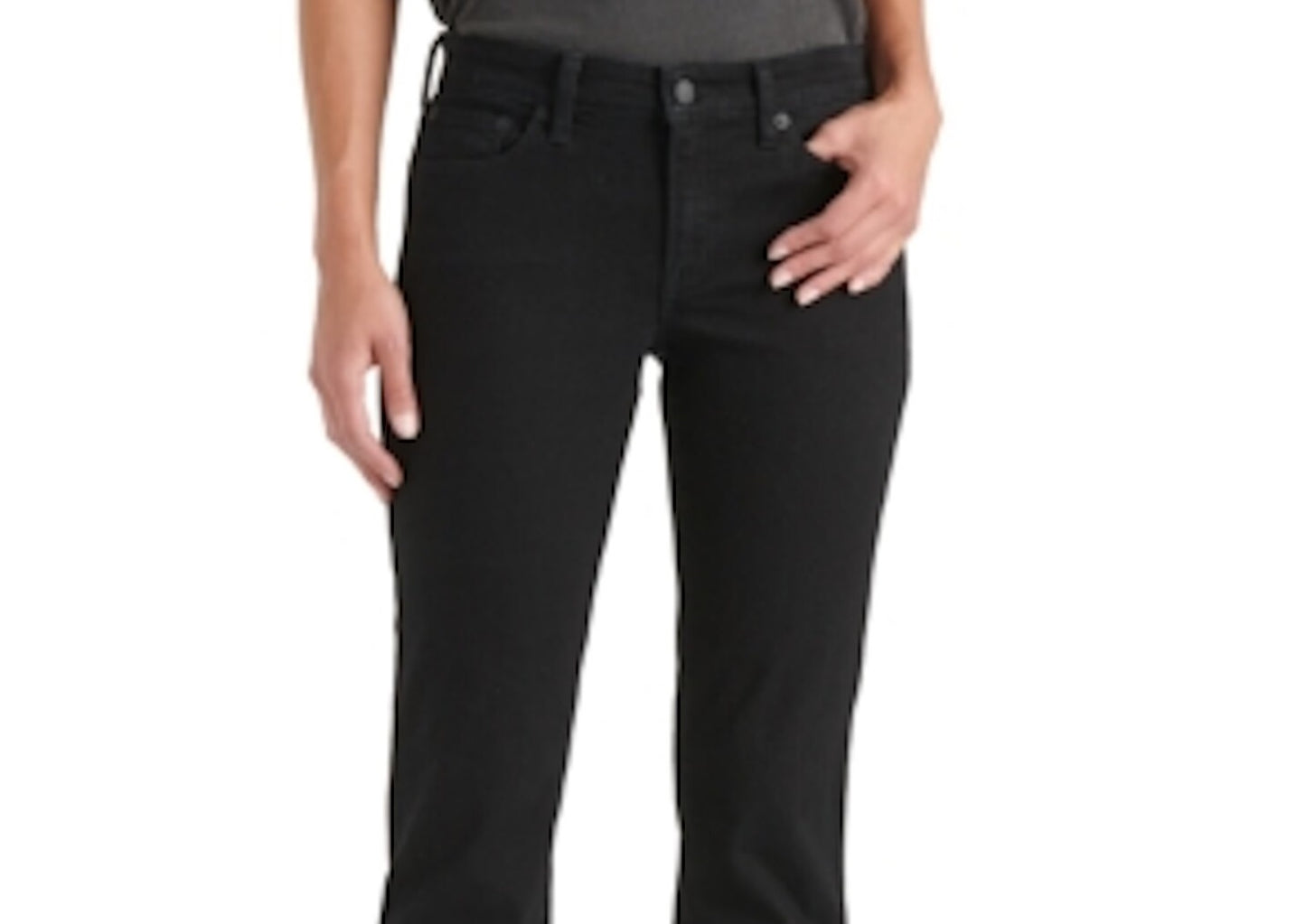 Lucky Brand Women's Straight Leg Jeans Black Size 31