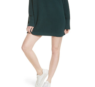Free People Women's Ottoman Slouchy Tunic -Green Size Medium