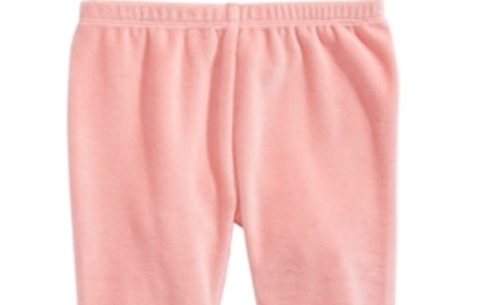 First Impressions Baby Girl's Velour Leggings Pink Size 24MOS
