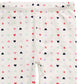 First Impressions Baby Girl's Heart Print Leggings White Size 18MO