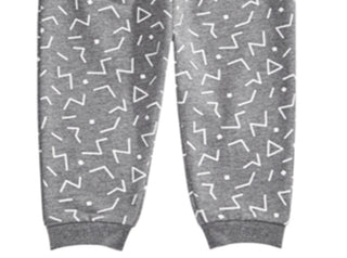 First Impressions Toddler Boy's Geo Print Joggers Gray Size 4T
