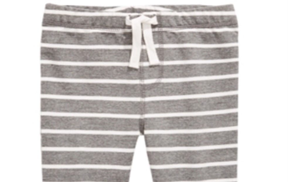First Impressions Toddler Boy's Striped Jogger Pants Gray Size 2T