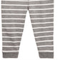 First Impressions Toddler Boy's Striped Jogger Pants Gray Size 2T