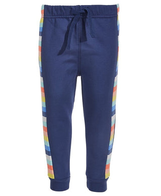 First Impressions Toddler Boy's Side Stripe Jogger Pants -Blue Size 3T