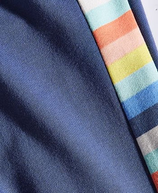 First Impressions Toddler Boy's Side Stripe Jogger Pants -Blue Size 3T