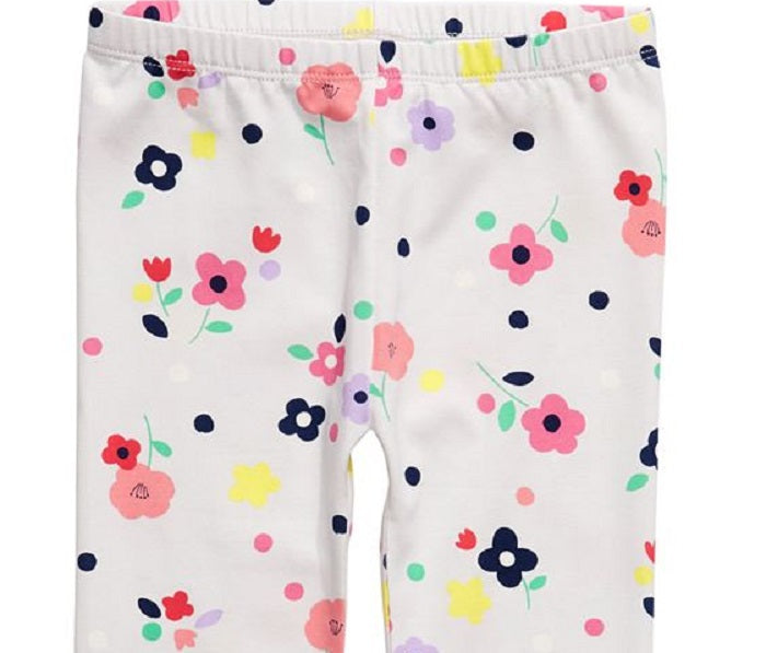 First Impressions Baby Girl's Stretch Leggings White Size 12MOS