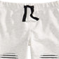 First Impressions Toddler Boy's Striped Knee Patch Pants White Size 4T
