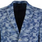 Ralph Lauren Big Boy's Classic Fit  Camouflage Sport Coat Blue Size 14 R