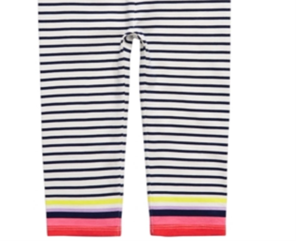 First Impressions Baby Girl's Stretch Leggings White Size 6-9MOS