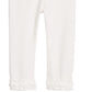 First Impressions Baby Girl's Ruffle Hem Leggings White Size 24MOS