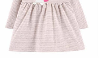 Carter's Baby Girl's Long Sleeve Babydoll Dress Pink Size 24MOS