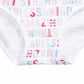 Maidenform Little & Big Girl's Printed Seamless Hipster Underwear White Size Medium