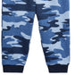 First Impressions Baby Boy's Camo Print Jogger Pants Blue Size 6-9MOS