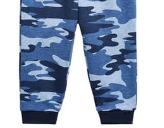 First Impressions Baby Boy's Camo Print Jogger Pants Blue Size 6-9MOS