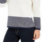 Charter Club Women's Ribbed Sweater White Size Petite L