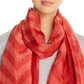 Eileen Fisher Women's Wraps Scarves Red Size Regular