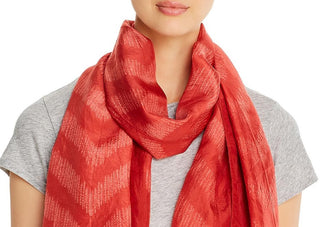 Eileen Fisher Women's Wraps Scarves Red Size Regular