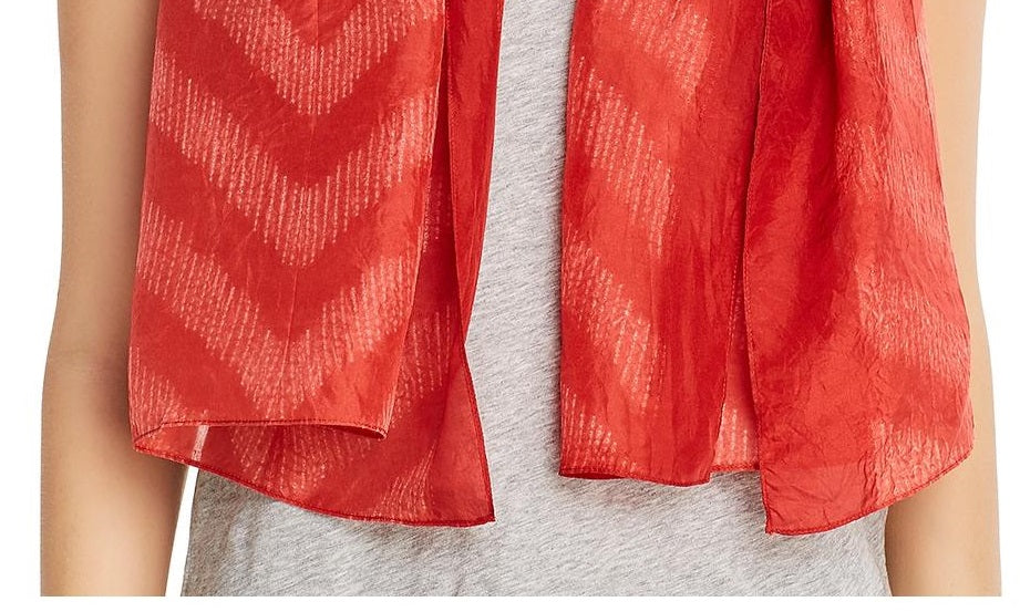 Eileen Fisher Women's Wraps Scarves Red Size Regular