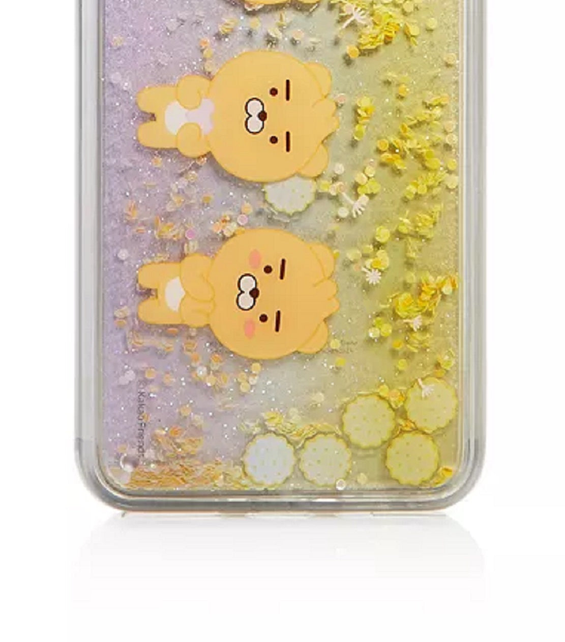 Kakao Men's Glitter Phone Case Yellow Size Regular