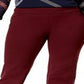Charter Club Women's Cambridge Slim Leg Tummy Slimming Leggings Maroon Size 8P