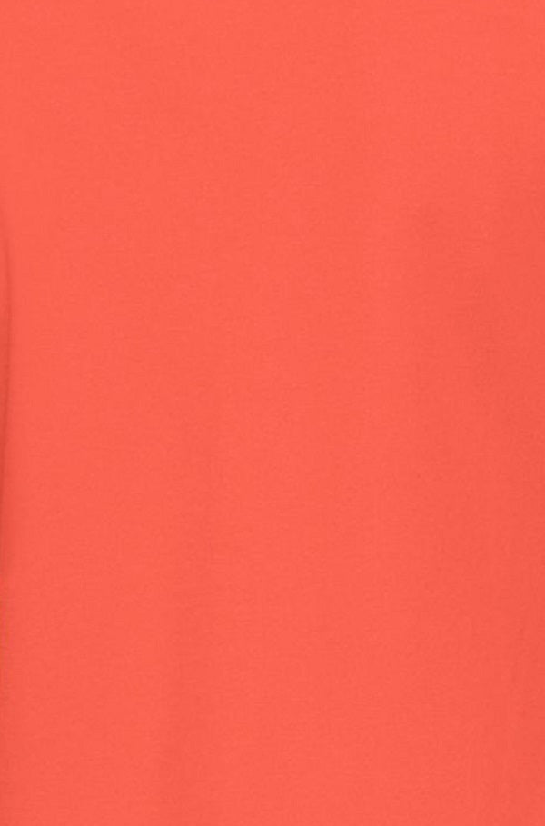 Tommy Hilfiger Women's Button Short Sleeve Collared Top Red Size Medium