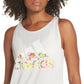 Adidas Women's Floral Essential Tank Top White Size XX-Small