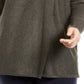 JM Collection Women's Plus Lace up Cowlneck Sweater Gray Size 0X