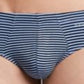 2(x)ist Men's Cotton Batik Bikini Blue Size Small