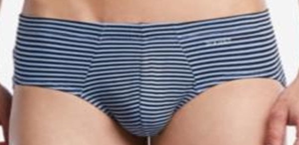 2(x)ist Men's Cotton Batik Bikini Blue Size Small