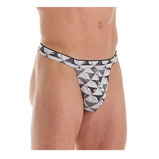 2(x)ist Men's Sliq Micro Thong Gray Size Large