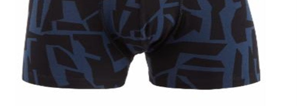 Hugo Boss Men's Printed Trunks Blue Size S