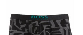 Hugo Boss Men's Printed Trunks Black Size L