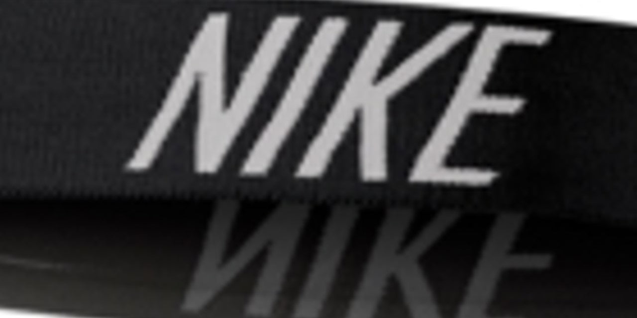 Nike Women's Headband Athletic Fitness Band Black Regular