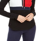 Tommy Hilfiger Women's Sport Flag Panel Hoodie Black Size S