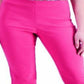 Charter Club Women's Chelsea Tummy Control Skinny Leg Ankle Pants Pink Size 12