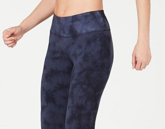 Ideology Women's Tie Dyed Leggings Blue Size XXL