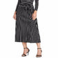 Ralph Lauren Women's Striped Jersey Dress Black Size 16