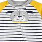 Carter's Boy's Footed Sleep & Play White / Yellow Size 9MOS